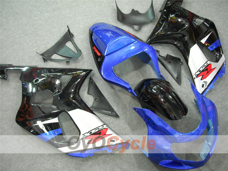 Injection Fairing kit for 00-02 GSX R1000 - Blue, Black - Factory Style #OYO87901744