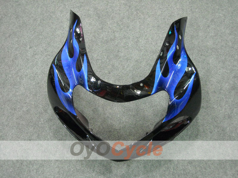 Injection Fairing kit for 00-03 GSX R750 - Blue, Black - Flame #OYO87901044