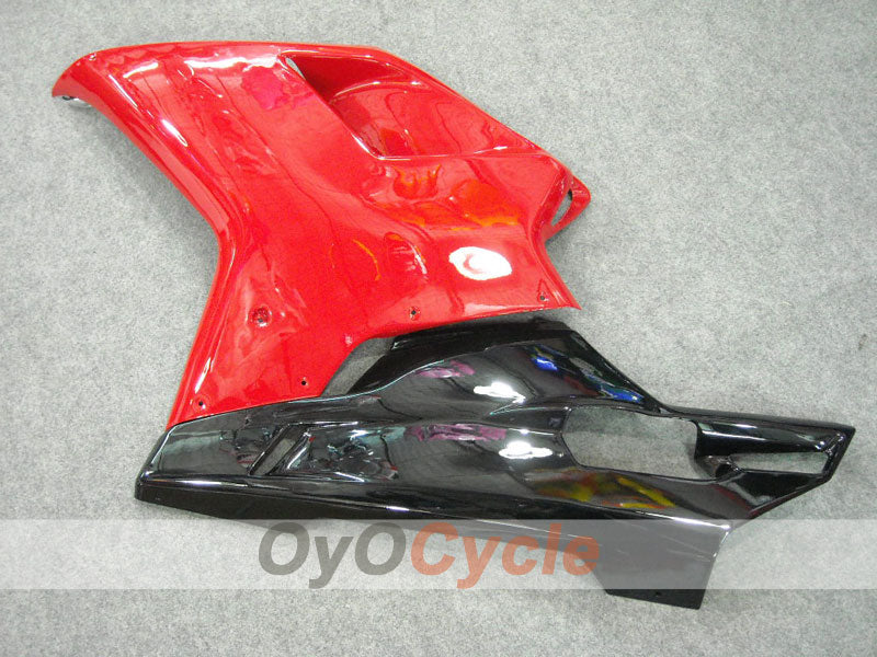 Injection Fairing kit for 08-13 Ducati 848 - Red, Black - Factory Style #OYO87902179