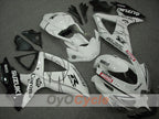 Injection Fairing kit for 08-10 GSX R750 - White, Black - Corona #OYO87901157