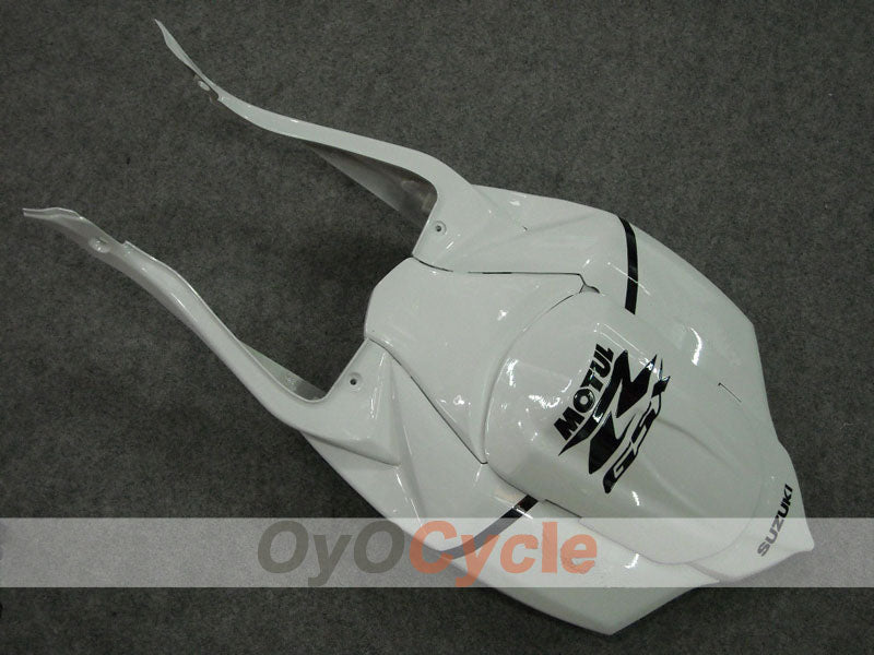 Injection Fairing kit for 08-10 GSX R750 - White, Black - Corona #OYO87901157
