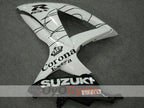 Injection Fairing kit for 08-10 GSX R600 - White, Black - Corona, MOTUL #OYO87901606