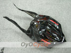 Injection Fairing kit for 08-10 GSX R750 - Red, Black - Flame #OYO87901429