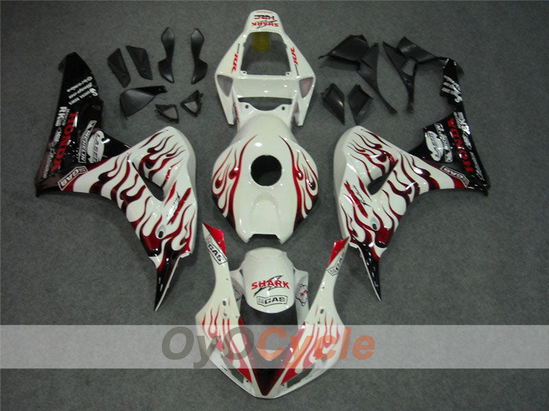 Injection Fairing kit for 06-07 CBR1000RR - Cyan - Flame #OYO87900581 Main image