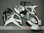 Injection Fairing kit for 06-07 GSX R750 - White, Silver - Factory Style #OYO87901315