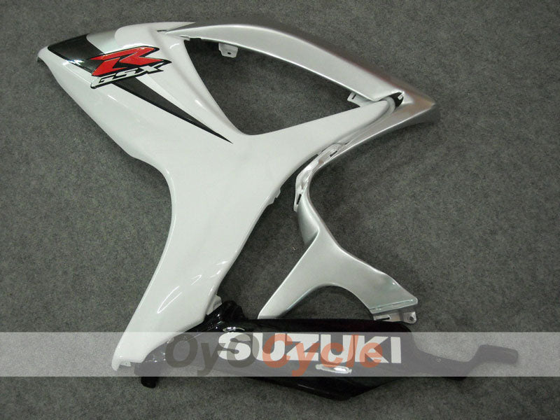 Injection Fairing kit for 06-07 GSX R750 - White, Silver - Factory Style #OYO87901315