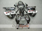 Fairing kit for 02-03 NINJA ZX-9R - White, Black - West #OYO87903055