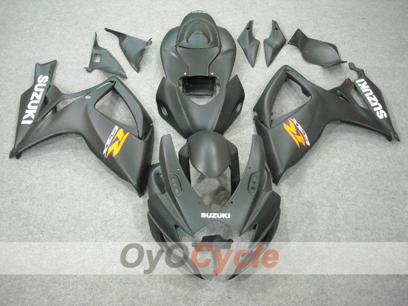 Injection Fairing kit for 06-07 GSX R600 - Black, Matte - Factory Style #OYO87901537