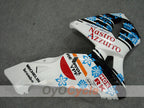 Injection Fairing kit for 03-04 CBR600RR - White, Black - Nastro Azzurro #OYO87902539