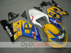 Injection Fairing kit for 01-03 GSX R600 - Yellow, Blue - Corona, MOTUL #OYO87901031