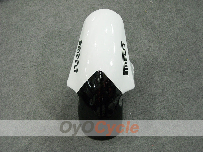 Injection Fairing kit for 01-03 GSX R600 - White, Black - Corona, MOTUL #OYO87901036