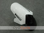 Injection Fairing kit for 01-03 GSX R600 - White, Black - Corona, MOTUL #OYO87901036