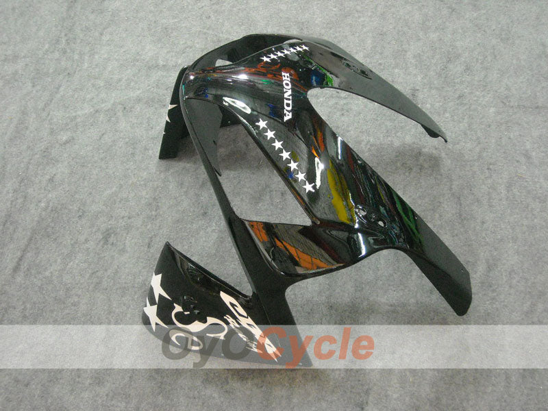 Injection Fairing kit for 03-04 CBR600RR - White, Black - SevenStars #OYO87902551