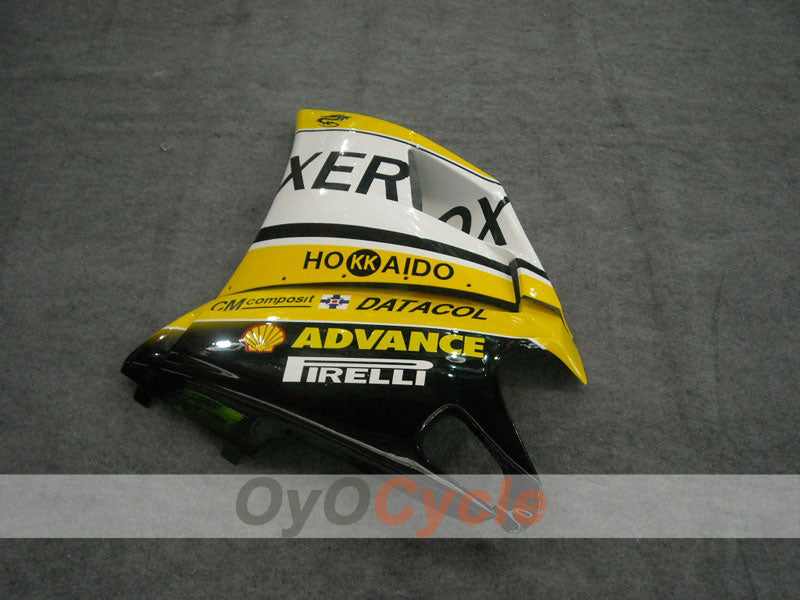Injection Fairing kit for 99-02 Ducati 996 - Yellow, White - Xerox #OYO87902237