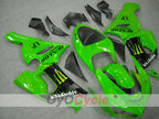 Injection Fairing kit for 05-06 NINJA ZX-6R - Green, Black - Monster #OYO87901873