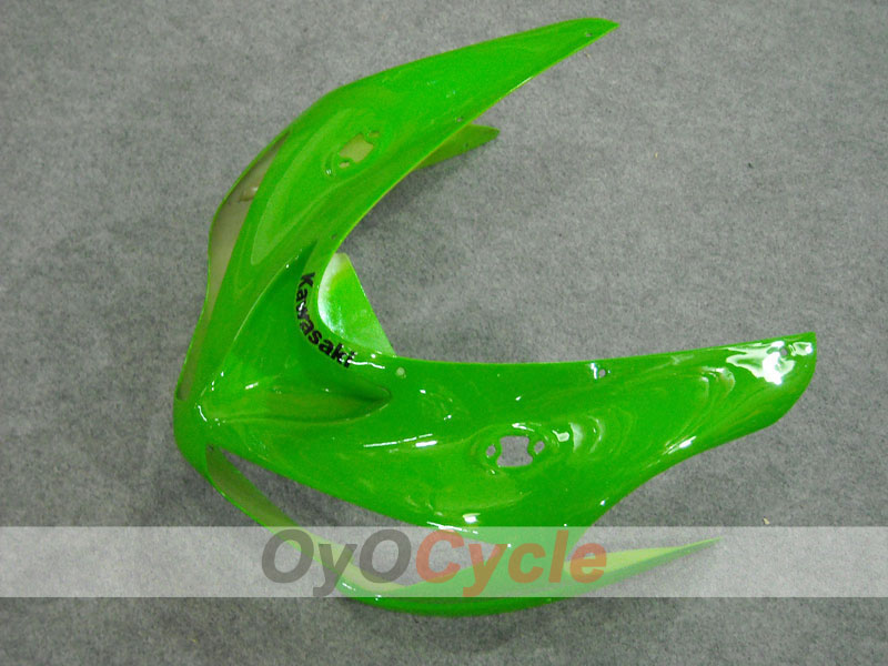 Injection Fairing kit for 05-06 NINJA ZX-6R - Green, Black - Monster #OYO87901873