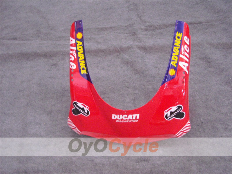 Injection Fairing kit for 02-04 Ducati 998 - Red, Black - Alice #OYO87902254