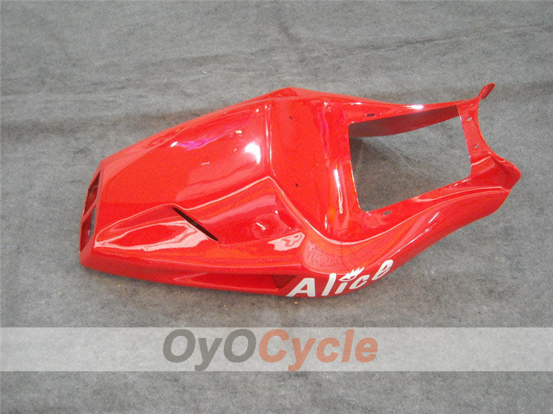 Injection Fairing kit for 99-02 Ducati 996 - Red, White - Alice #OYO87902188