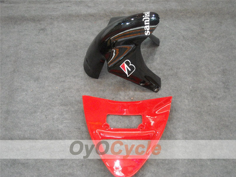 Injection Fairing kit for 02-04 Ducati 998 - Red, Black - Alice #OYO87902254