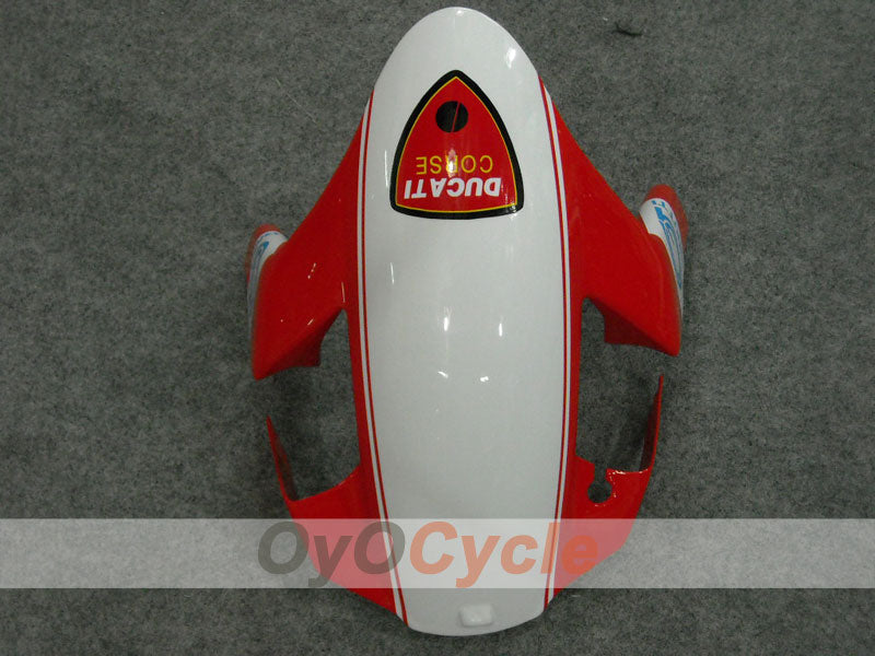 Injection Fairing kit for 03-04 Ducati 999 - Red, White - Xerox #OYO87902360