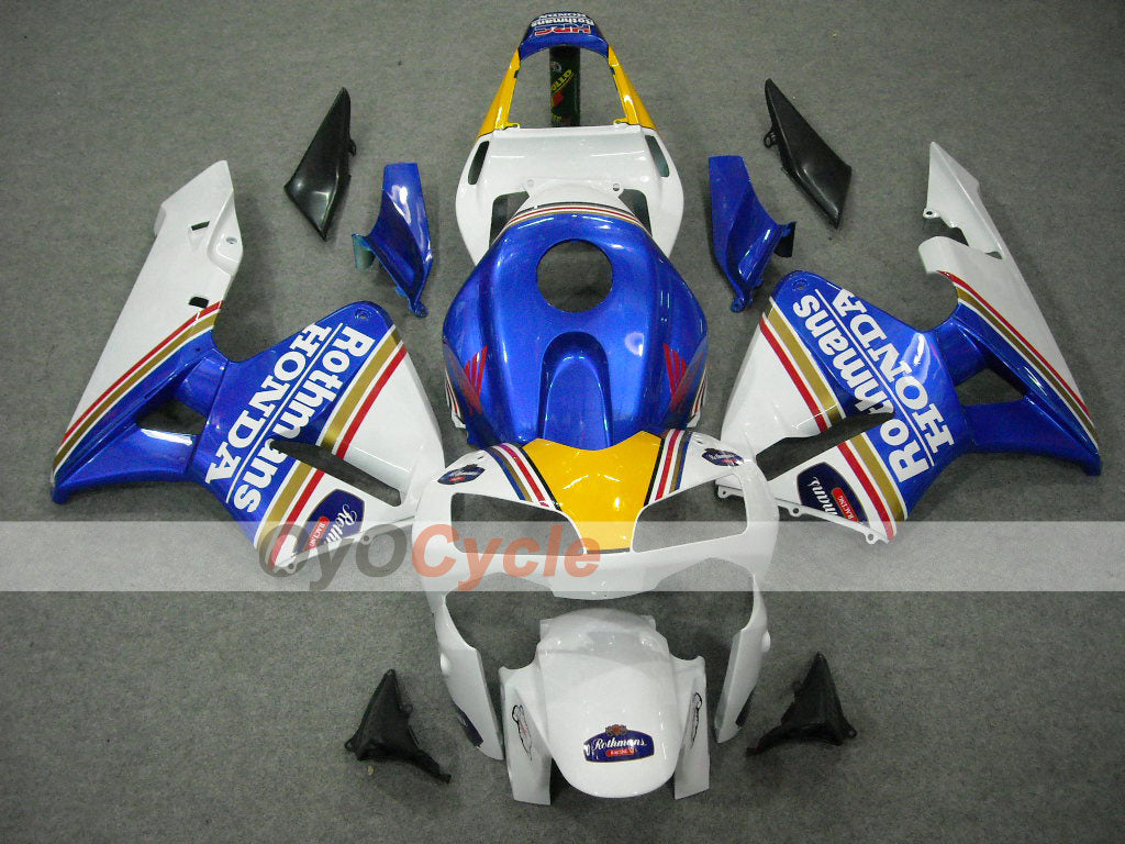 Injection Fairing kit for 03-04 CBR600RR - Blue, White - Rothmans #OYO87902553 Secondary image