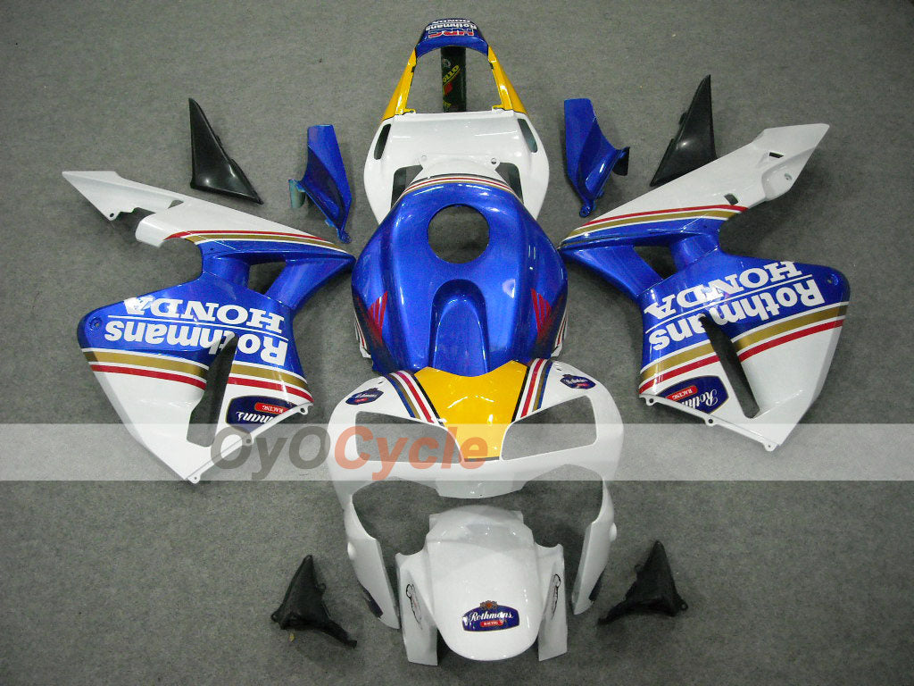 Injection Fairing kit for 03-04 CBR600RR - Blue, White - Rothmans #OYO87902553