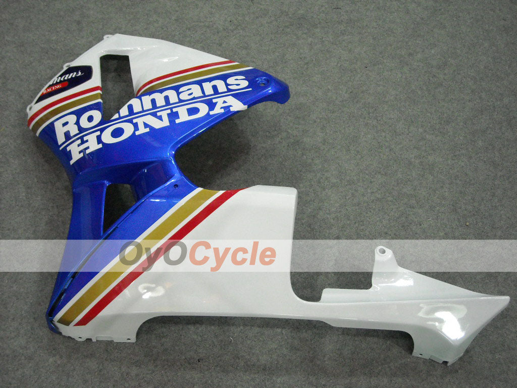 Injection Fairing kit for 03-04 CBR600RR - Blue, White - Rothmans #OYO87902553