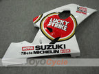 Injection Fairing kit for 04-05 GSXR600 - Red, White - Lucky Strike, MICHELIN, MOTUL #OYO87901199