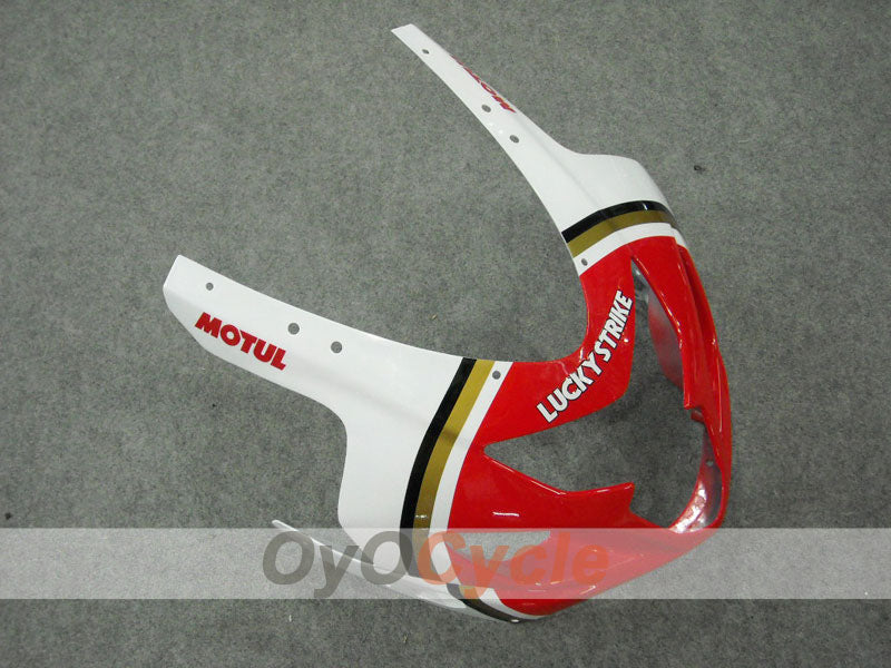 Injection Fairing kit for 04-05 GSX R750 - Red, White - Lucky Strike #OYO87901258
