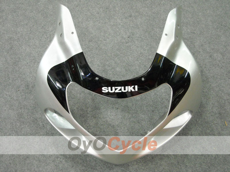 Injection Fairing kit for 00-03 GSX R750 - Black, Silver - Factory Style #OYO87901080