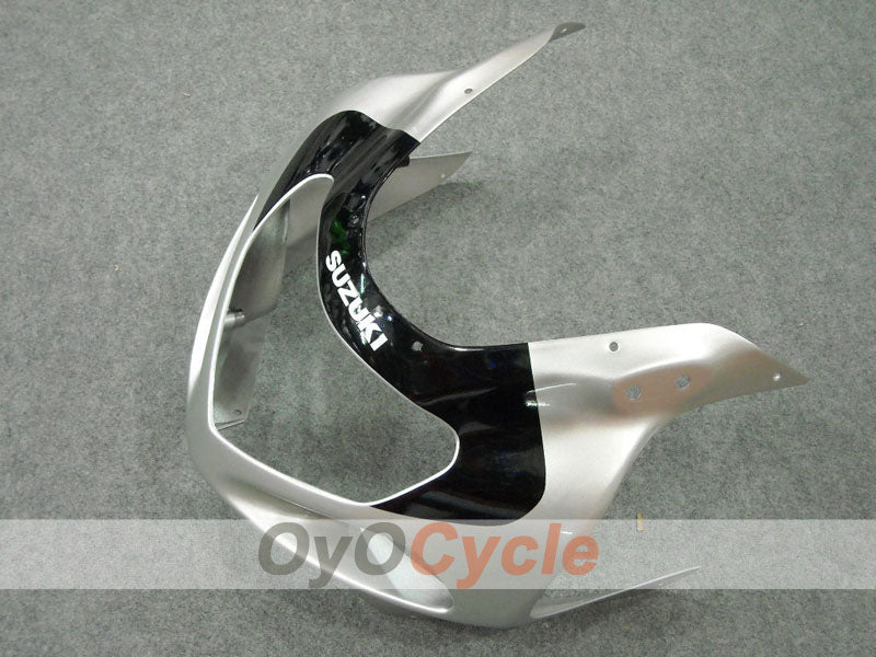 Injection Fairing kit for 00-03 GSX R750 - Black, Silver - Factory Style #OYO87901080