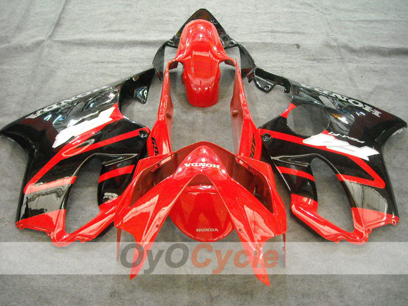 Injection Fairing kit for 04-07 CBR600F4i - Red, Black - Factory Style #OYO87900197