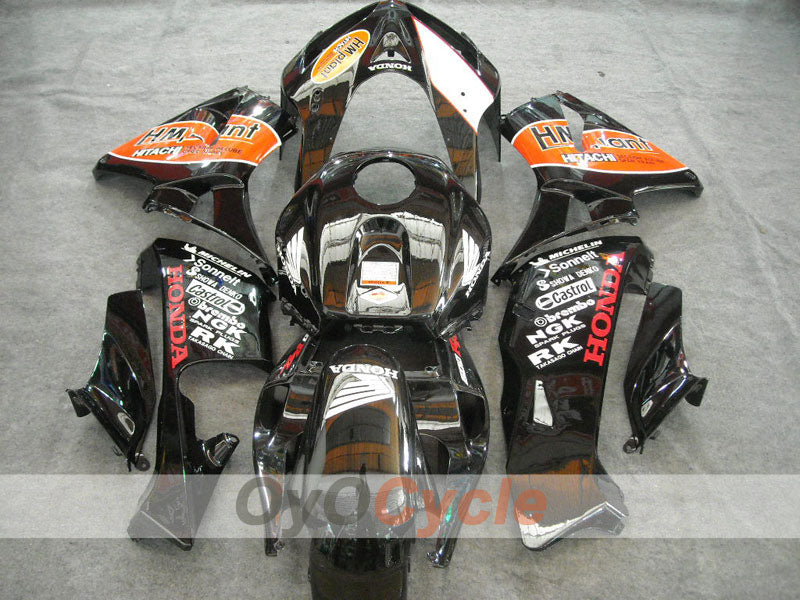 Injection Fairing kit for 05-06 CBR600RR - Orange, Black - Castrol, HM Plant #OYO87900252