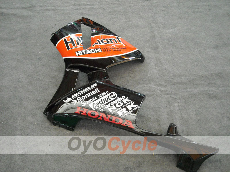 Injection Fairing kit for 05-06 CBR600RR - Orange, Black - Castrol, HM Plant #OYO87900252