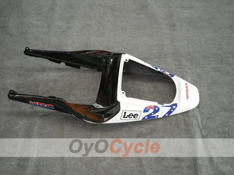 Injection Fairing kit for 03-04 CBR600RR - Red, White - Lee #OYO87902532