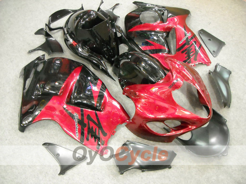 Injection Fairing kit for 99-07 GSXR1300 Hayabusa - Red, Black - Factory Style #OYO87902883