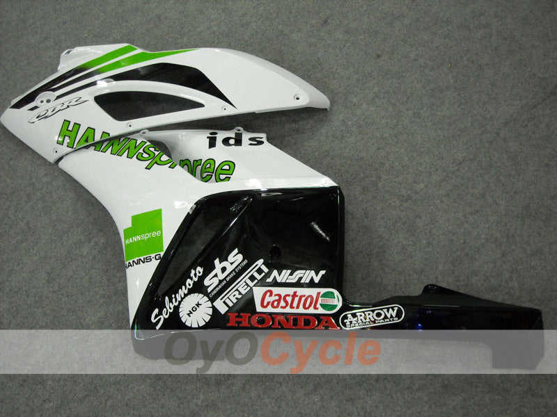 Injection Fairing kit for 04-05 CBR1000RR - Green, White - HANN Spree #OYO87902846
