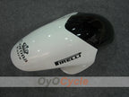 Injection Fairing kit for 99-07 GSXR1300 Hayabusa - White, Black - Corona #OYO87902880