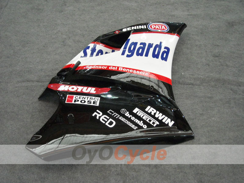 Injection Fairing kit for 99-02 Ducati 996 - White, Black - Sterilgarda #OYO87902234