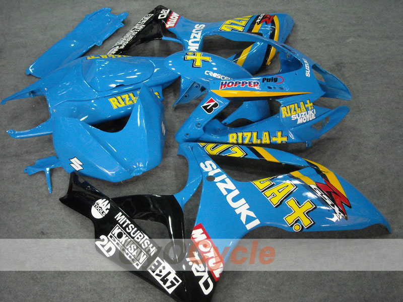 Injection Fairing kit for 06-07 GSX R750 - Blue - Rizla+ #OYO87901354