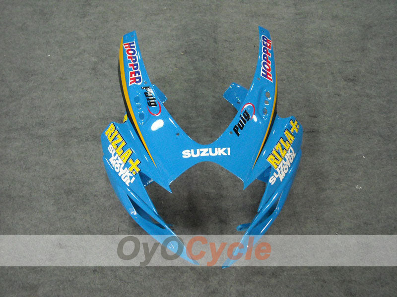 Injection Fairing kit for 06-07 GSX R600 - Yellow, Blue - MOTUL, Rizla+ #OYO87901598