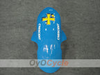 Injection Fairing kit for 06-07 GSX R600 - Yellow, Blue - MOTUL, Rizla+ #OYO87901598
