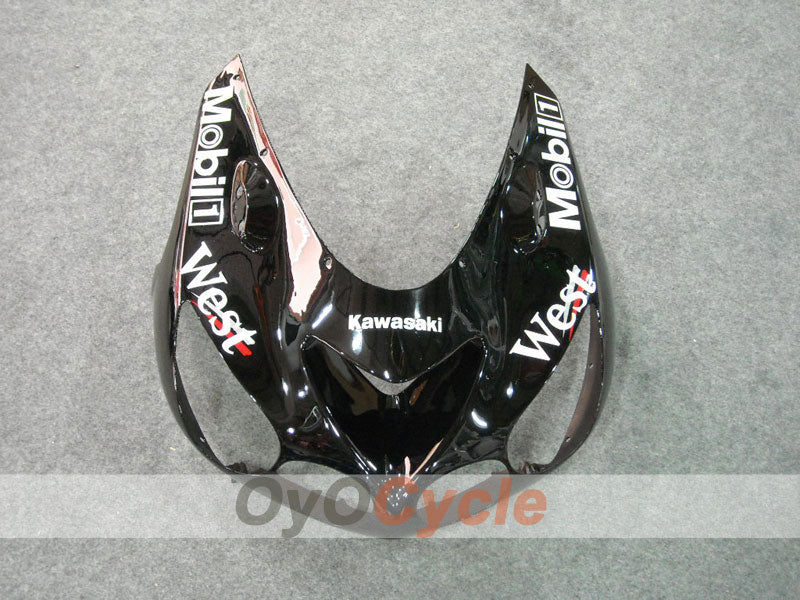 Injection Fairing kit for 06-11 NINJA ZX-14R - Black - West #OYO87902024