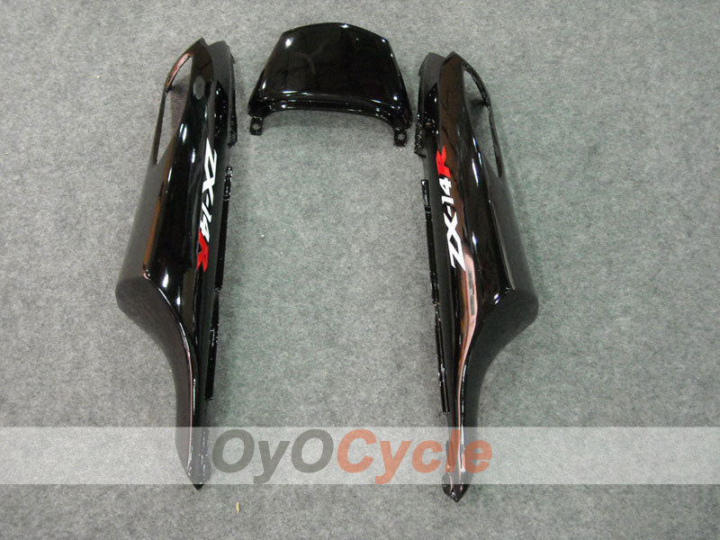 Injection Fairing kit for 06-11 NINJA ZX-14R - Black - West #OYO87902024