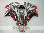 Injection Fairing kit for 07-08 NINJA ZX-6R - Red, Black - Flame #OYO87901934