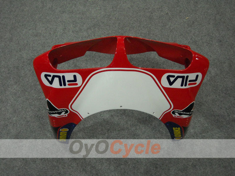Injection Fairing kit for 99-02 Ducati 996 - Red, Blue - FILA #OYO87902217