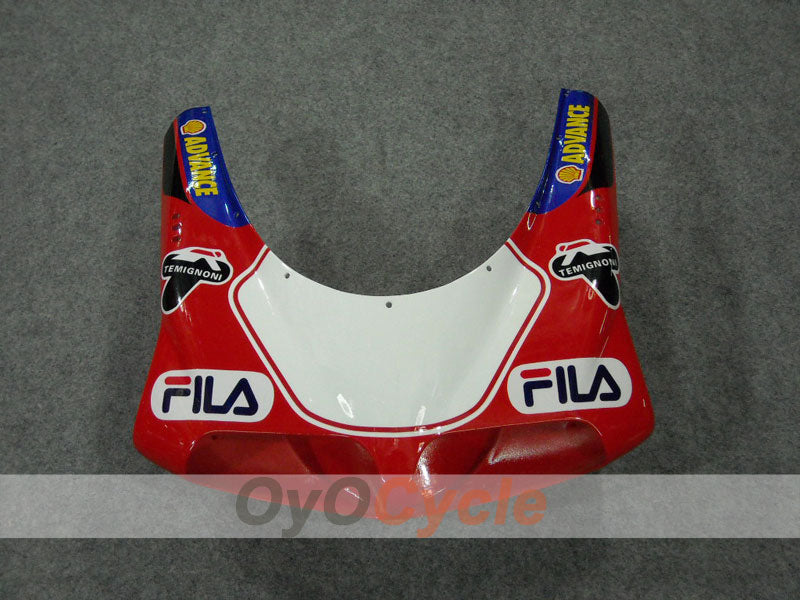 Injection Fairing kit for 99-02 Ducati 996 - Red, Blue - FILA #OYO87902217
