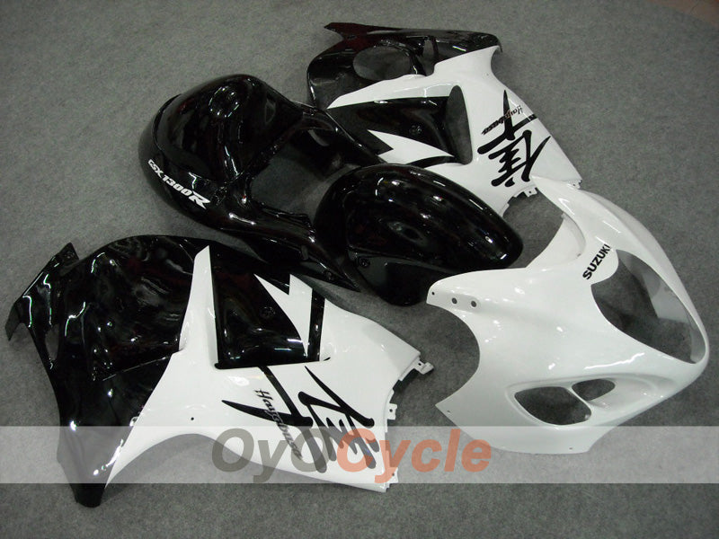 Injection Fairing kit for 99-07 GSXR1300 Hayabusa - White, Black - Factory Style #OYO87902882 Main image