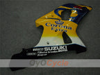 Injection Fairing kit for 00-02 GSX R1000 - Yellow, Blue - Corona #OYO87901709