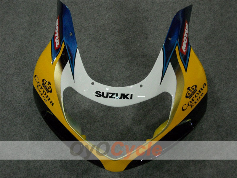 Injection Fairing kit for 00-02 GSX R1000 - Yellow, Blue - Corona #OYO87901709
